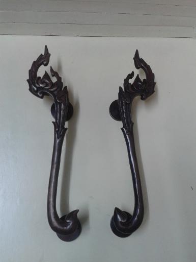 Thai handle style size L : 40 cm.price per set